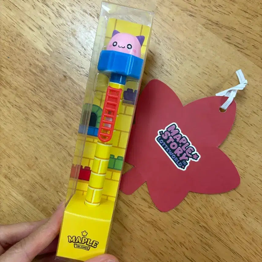 [BUNJANG] Lotte World MapleStory Action Ballpoint Pen - Astera Tower / 롯데월드 메이플스토리 액션볼펜-에오스타워