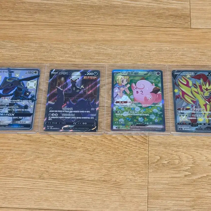 [BUNJANG] Various Pokemon TCG Cards Bundle / 릴리에의 삐삐 sar,블래키 sr 등등
