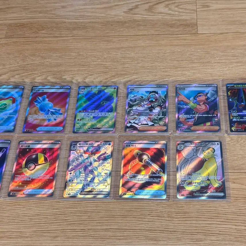 [BUNJANG] Various Pokemon TCG Cards Bundle / 릴리에의 삐삐 sar,블래키 sr 등등