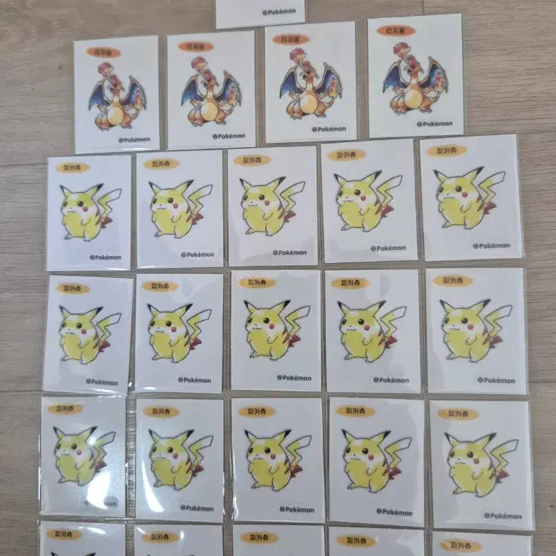 [BUNJANG] Pokemon Stickers Artwork Bundle / 포켓몬 띠부씰 아트워크 뮤츠 띠부씰 포함 띠부실 일괄 판매.