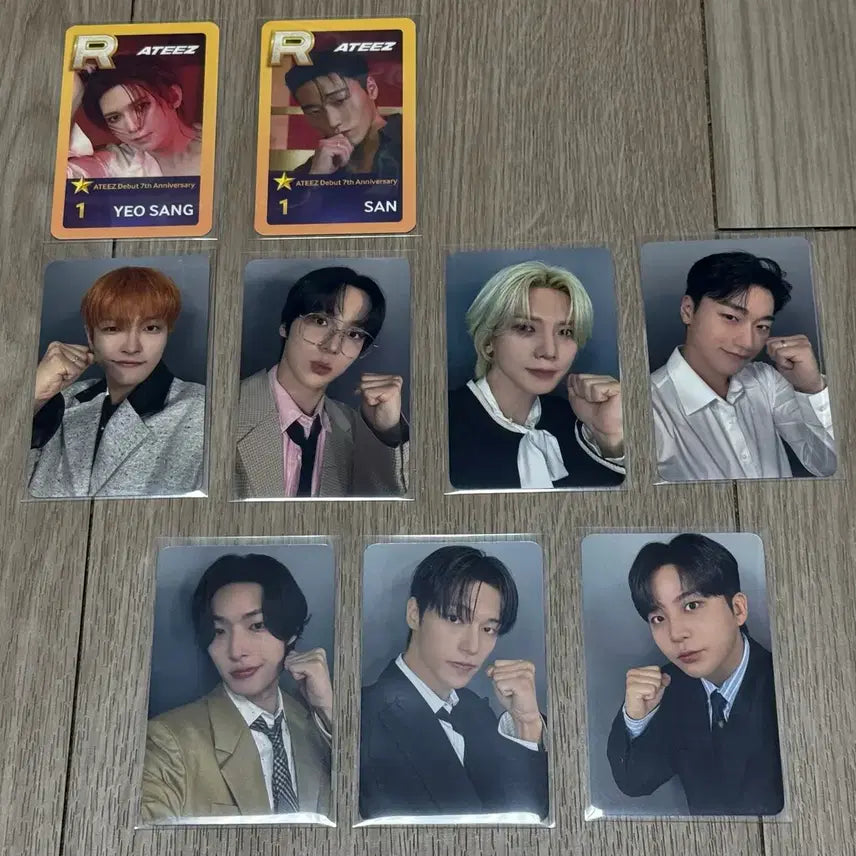 [BUNJANG] ATEEZ 7th Anniversary Cruise Photocard / 에이티즈 7주년 유람선 포카