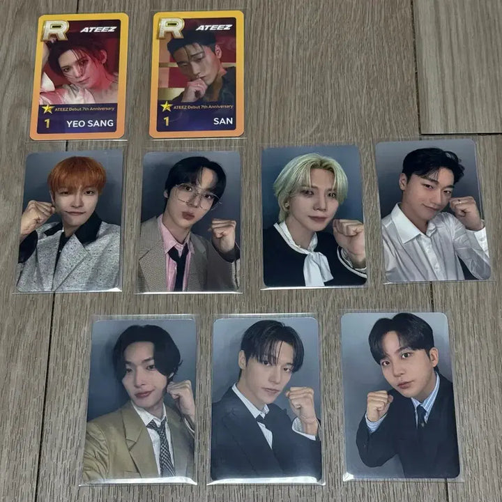[BUNJANG] ATEEZ 7th Anniversary Cruise Photocard / 에이티즈 7주년 유람선 포카
