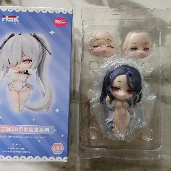 [BUNJANG] Victory Goddess NIKKE SAC SD Vol. 3 Habisakura Isabella Figure / 승리의 여신 니케 SAC SD 3탄 하비사쿠라 피규어 이사벨