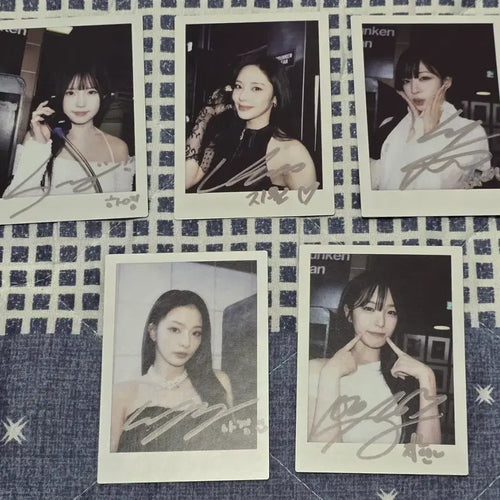 [BUNJANG] fromis_9 TELECA Lucky Draw Signed Photocard Set / [판매] 프로미스나인 TELECA 프롬 구매특전 사인포카 세트