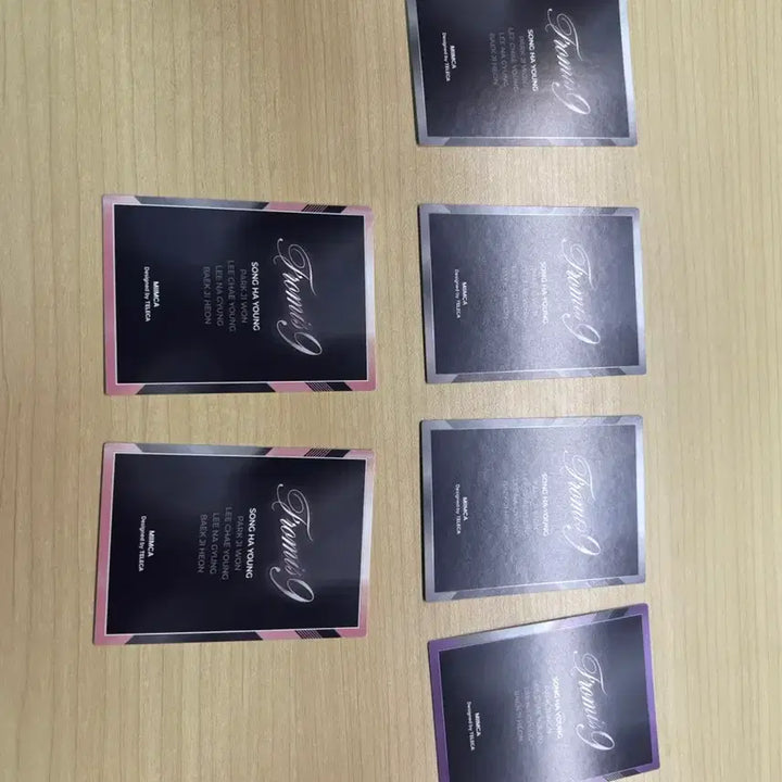 [BUNJANG] fromis_9 Song Hayoung Teleca Photocard Set (6 types) / 일괄가격!!! 프로미스나인 송하영 테레카 6종일괄