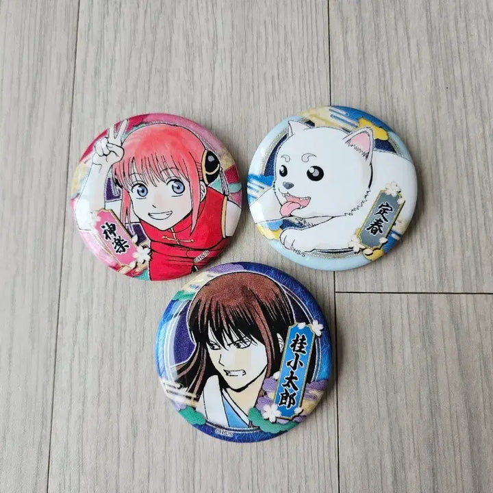 [BUNJANG] Gintama Chugoku Shop Badge Bundle Set / 은혼 중프샵 뱃지 일괄