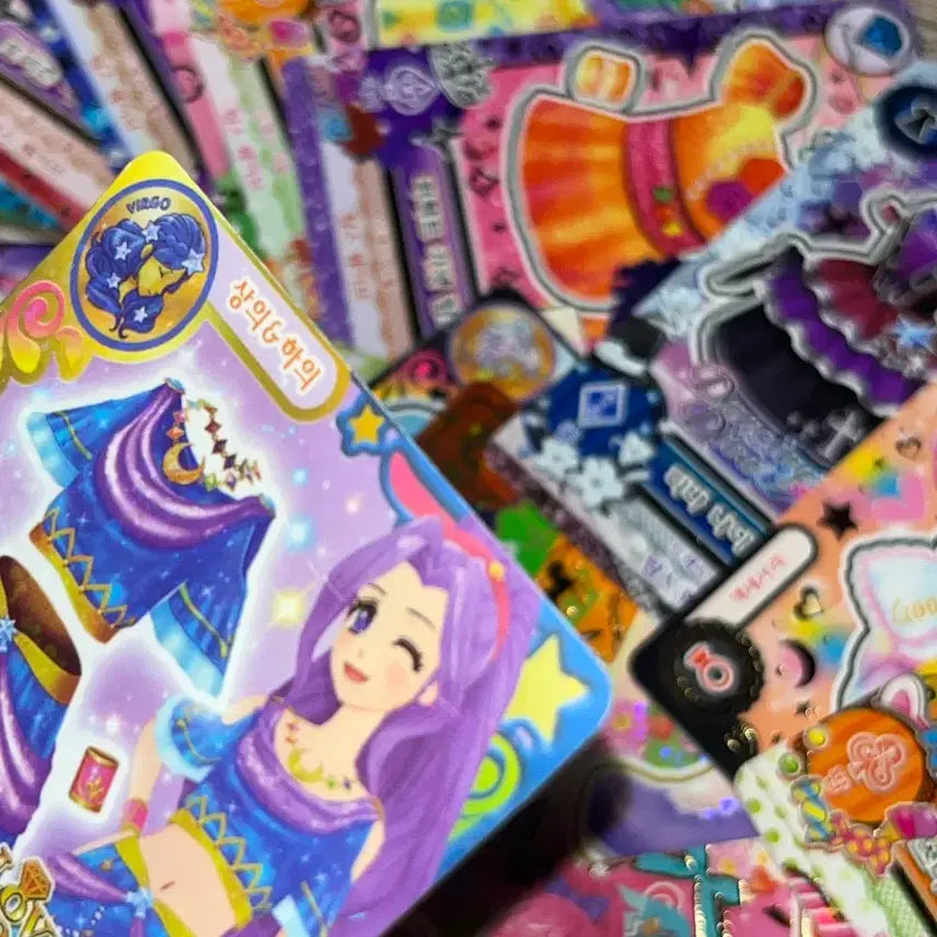 [BUNJANG] Aikatsu! Aikatsu Stars! Full Set Trading Cards (60 pcs) / (60장!) 아이카츠 아이엠스타 한판 카드 대량 양도 !!!!