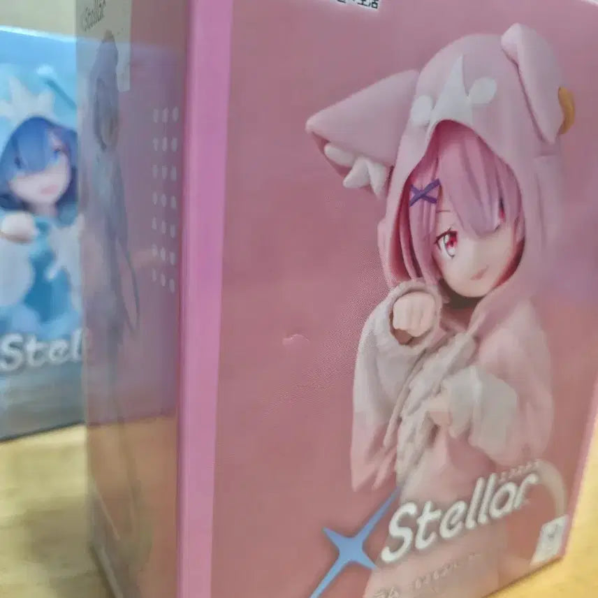 [BUNJANG] Sega Re:Zero Rem &amp; Ram Cat Hoodie Figure Bundle (Sealed) / (미개봉) 세가 리제로 렘 람 스텔라 피규어 2종 일괄 판매