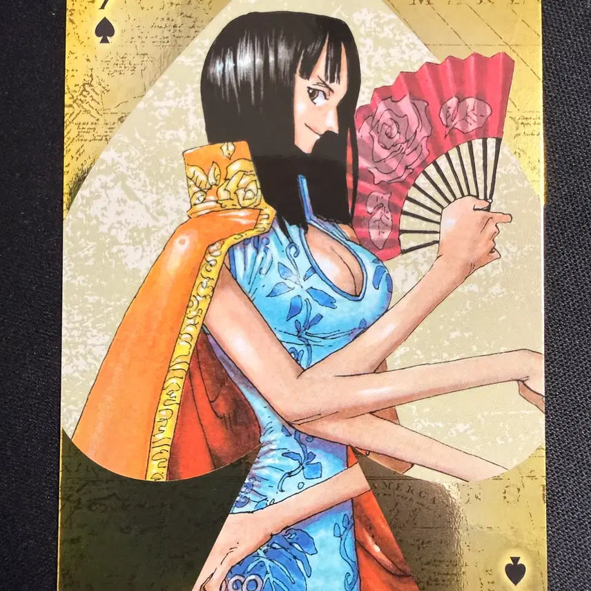 [BUNJANG] One Piece Limited Edition Golden Trump Card - Robin S7 / [등급용/최상급] 2024 원피스 한정 황금 트럼프 카드 [로빈 스7]