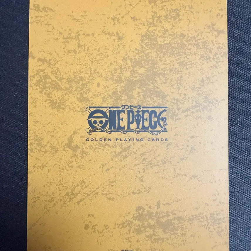 [BUNJANG] One Piece Limited Edition Golden Trump Card Set / [등급용/최상급] 2024 원피스 한정 황금 트럼프 카드 [다Q]