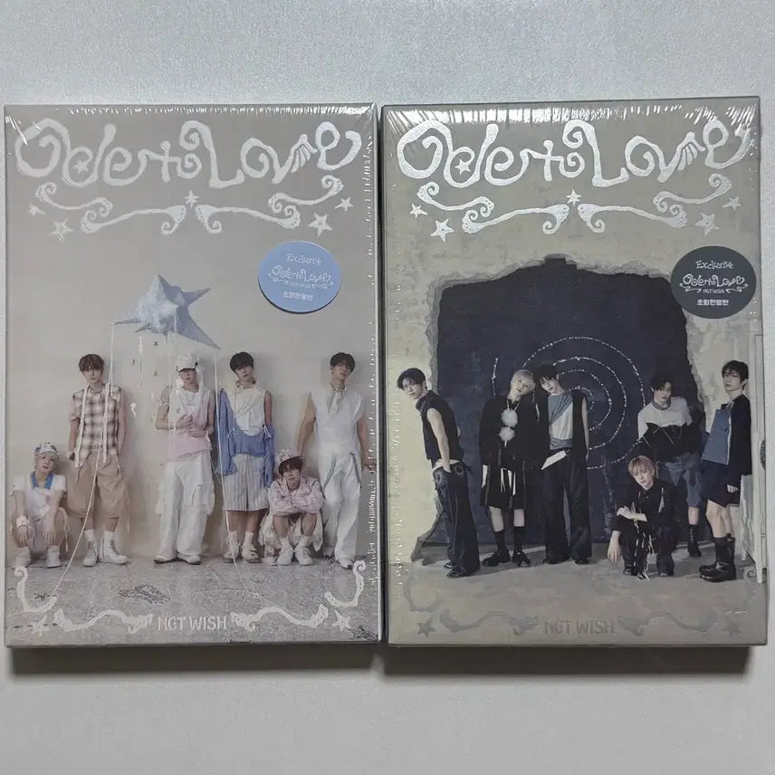 [BUNJANG] NCT WISH Odd To Love Package First Press Limited Set (Eros + Anteros) - Sealed / 미개봉) 엔시티 위시 오드 투 러브 패키지 버전 초회한정 세트