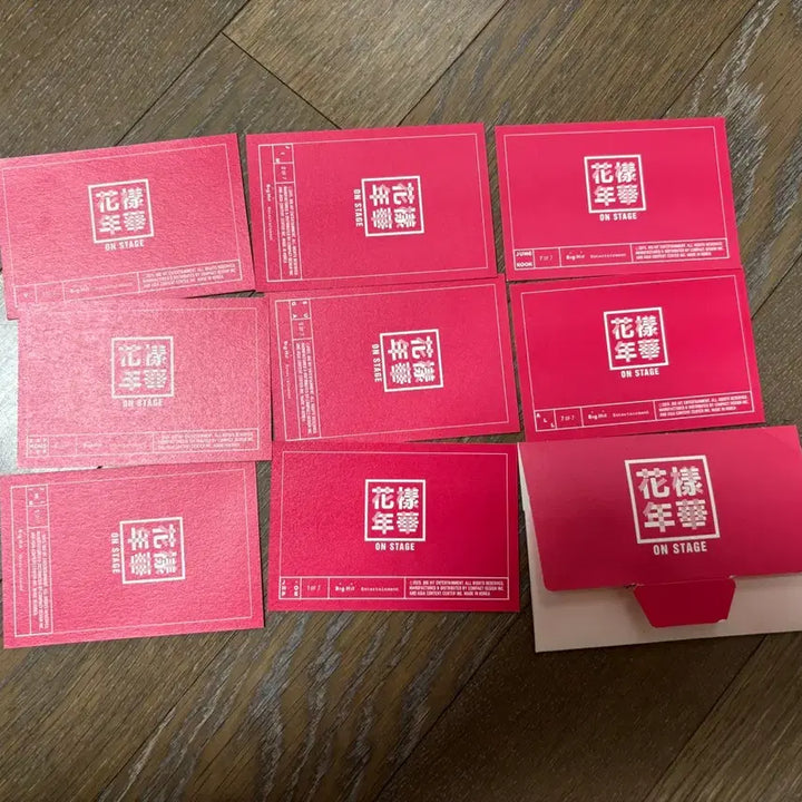 [BUNJANG] BTS The Most Beautiful Moment in Life ON STAGE Photocard Set / 방탄소년단 화양연화 ON STAGE 포토카드 세트
