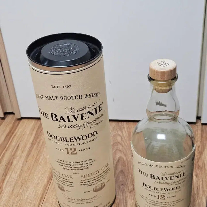[BUNJANG] Johnnie Walker Blue Label 1L &amp; Balvenie 12 Year Old DoubleWood 700ml Set / 조니워커 블루 1L + 발베니 12년