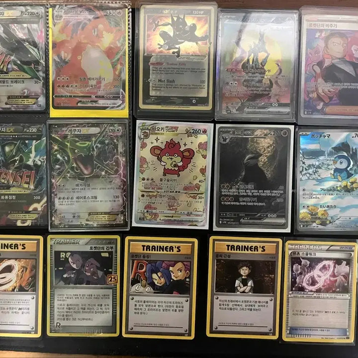 [BUNJANG] Rare Popular Pokemon Cards Bundle Set (24 Cards) / 희귀 인기 포켓몬카드 24장 일괄