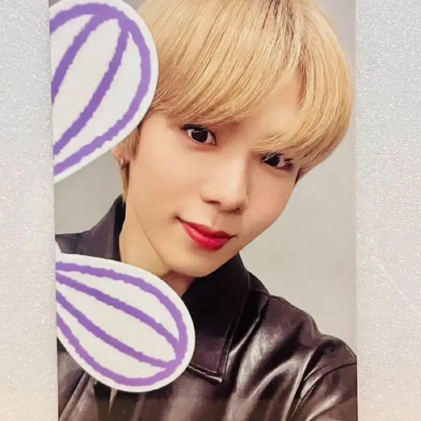 [BUNJANG] NCT x Sanrio Town Collaboration Clear Sticker Photocard (Opened) - Yangyang &amp; Shotaro / [개봉] NCT x 산리오 타운콜라보레이션 클리어 스티커 포토카드 2장