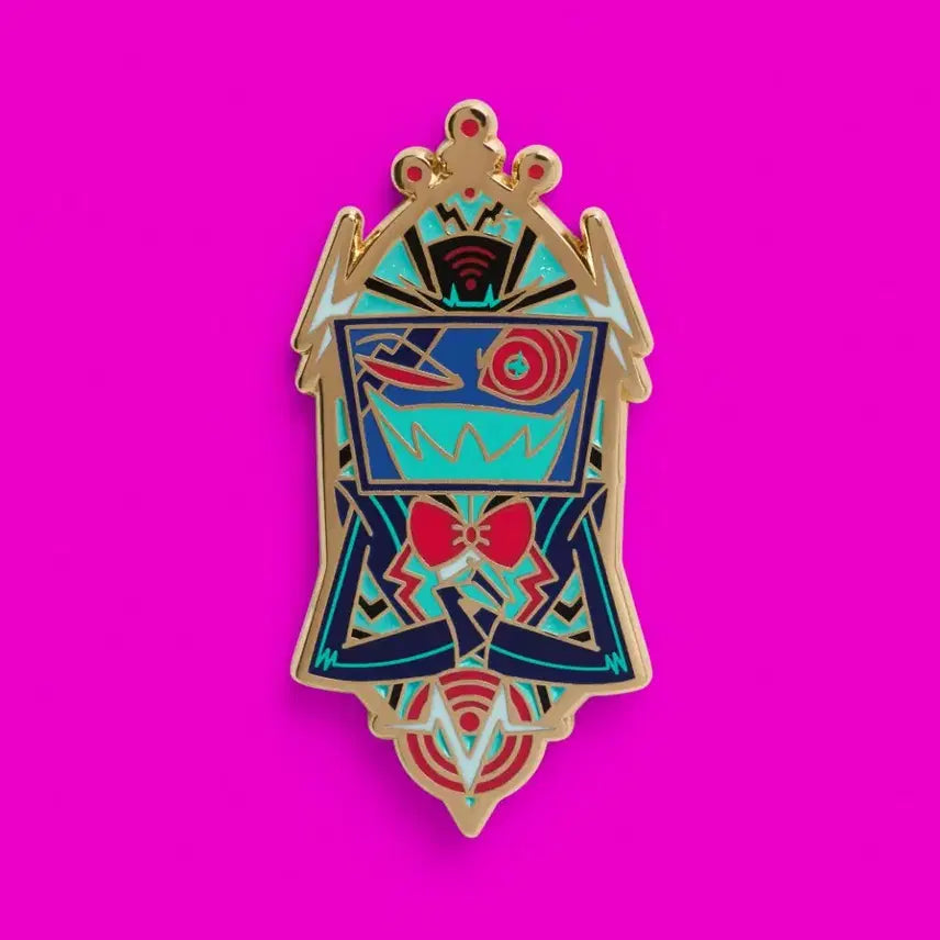 [BUNJANG] Hazbin Hotel Official Pin Badge / 해즈빈 호텔 핀뱃지 공식홈