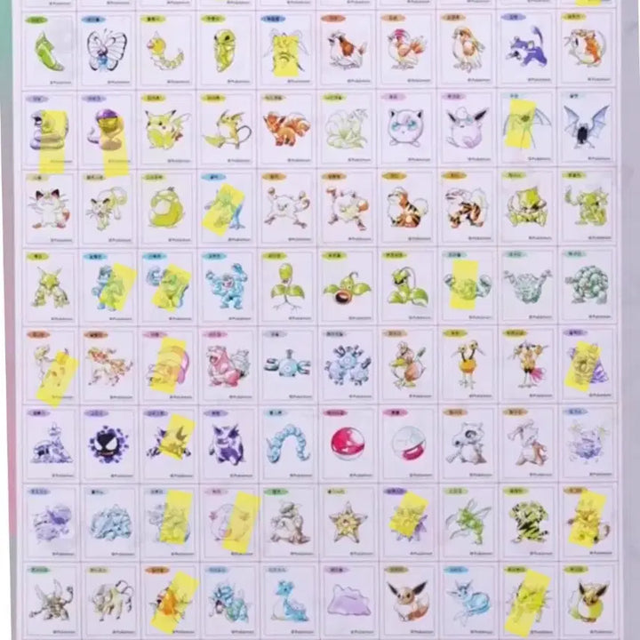[BUNJANG] Pokemon Sticker Collection / 포켓몬띠부씰 교환!