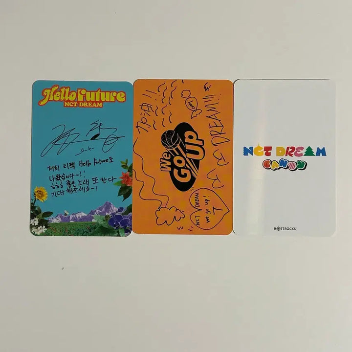 [BUNJANG] NCT Dream Chenle WE GO UP Hello Future Candy Hottracks Lucky Draw Bundle Set Photocard / 엔시티드림 천러 위고업 크루카드 헬로퓨처 포카 캔디 핫트랙스 특전 일괄