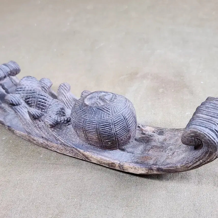 [BUNJANG] Natural Wood Hand-Carved Ruyi / 티벳에서온 천연목 손조각 여의