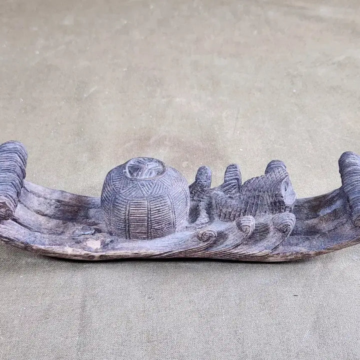 [BUNJANG] Natural Wood Hand-Carved Ruyi / 티벳에서온 천연목 손조각 여의