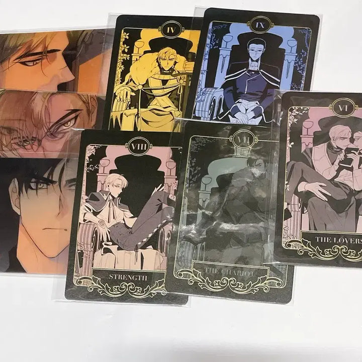 [BUNJANG] Kingmaker Lenticular Postcard &amp; Tarot Card Set / 킹스메이커 굿즈 렌티 엽서 타로카드