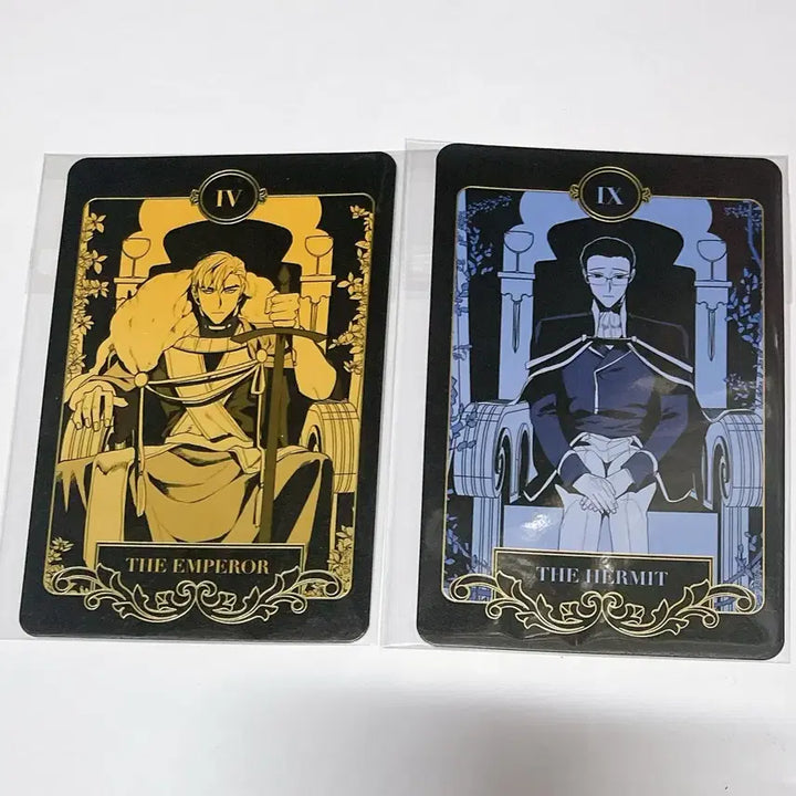 [BUNJANG] Kingmaker Lenticular Postcard &amp; Tarot Card Set / 킹스메이커 굿즈 렌티 엽서 타로카드