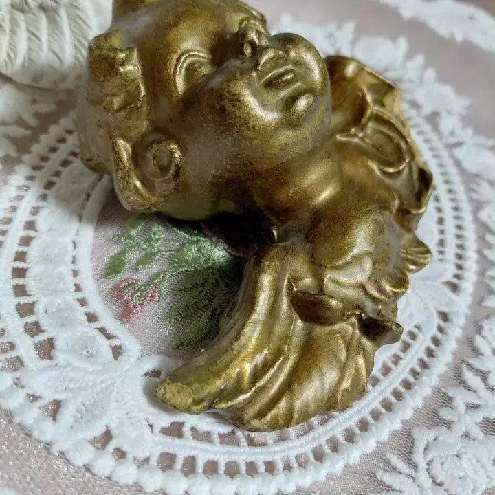 [BUNJANG] Vintage Angel Wood Carving Object / Vintage) 빈티지 앤젤 나무조각 오브제