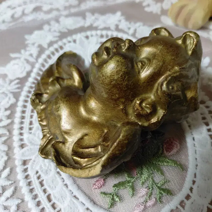[BUNJANG] Vintage Angel Wood Carving Object / Vintage) 빈티지 앤젤 나무조각 오브제