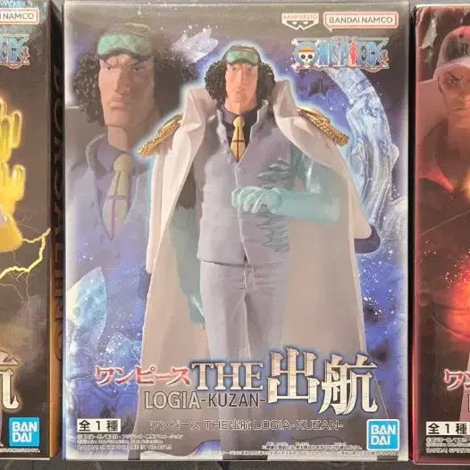 [BUNJANG] Banpresto One Piece The Grandline Men Departure Marines - Admiral Kizaru, Aokiji, Akainu 3-Figure Set / [미개봉 새상품]반프레스토 원피스 출항 삼대장(키자루 아오키지 아카이누)