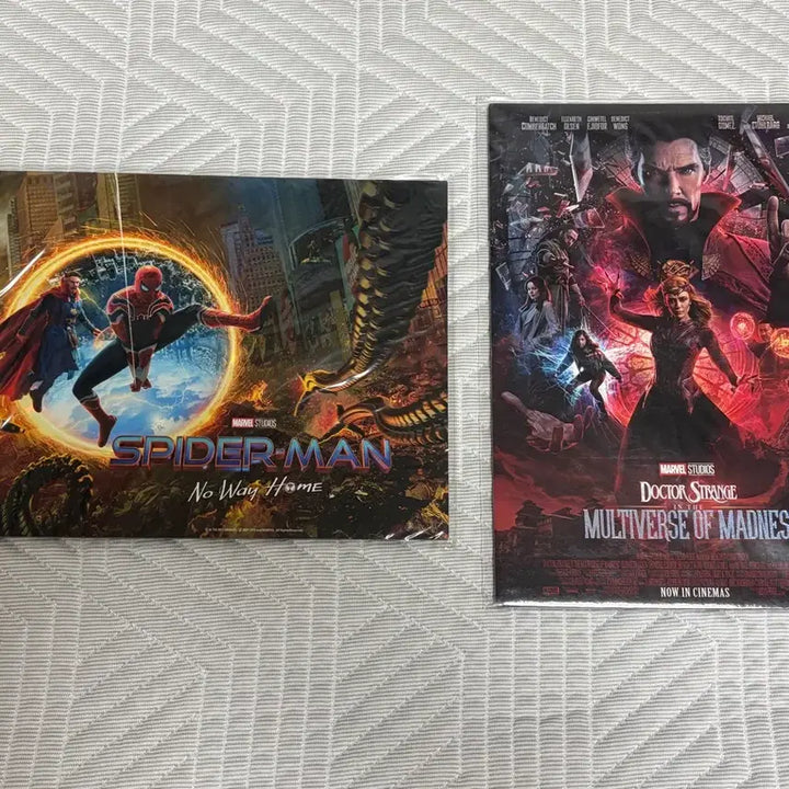 [BUNJANG] Spider-Man Doctor Strange "No Way Home" "Multiverse of Madness" Special Standee Poster / 스파이더맨 닥터스트레인지 영화 굿즈 스탠드 포스터