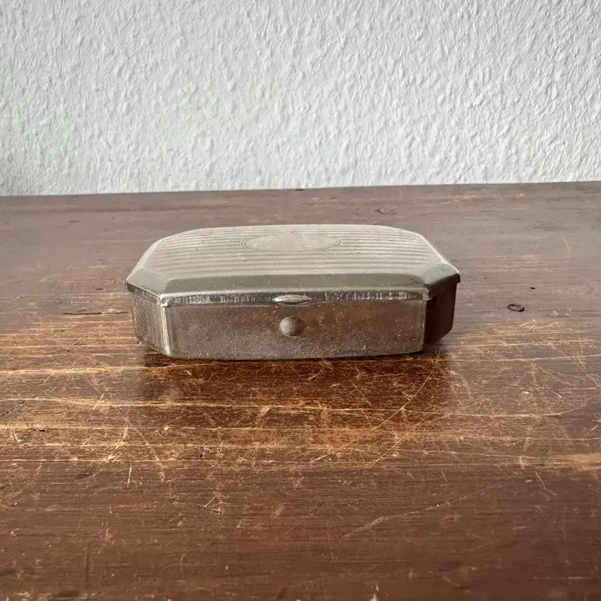 [BUNJANG] German Vintage Metal Octagonal Tin Case / 독일)빈티지 메탈 틴케이스