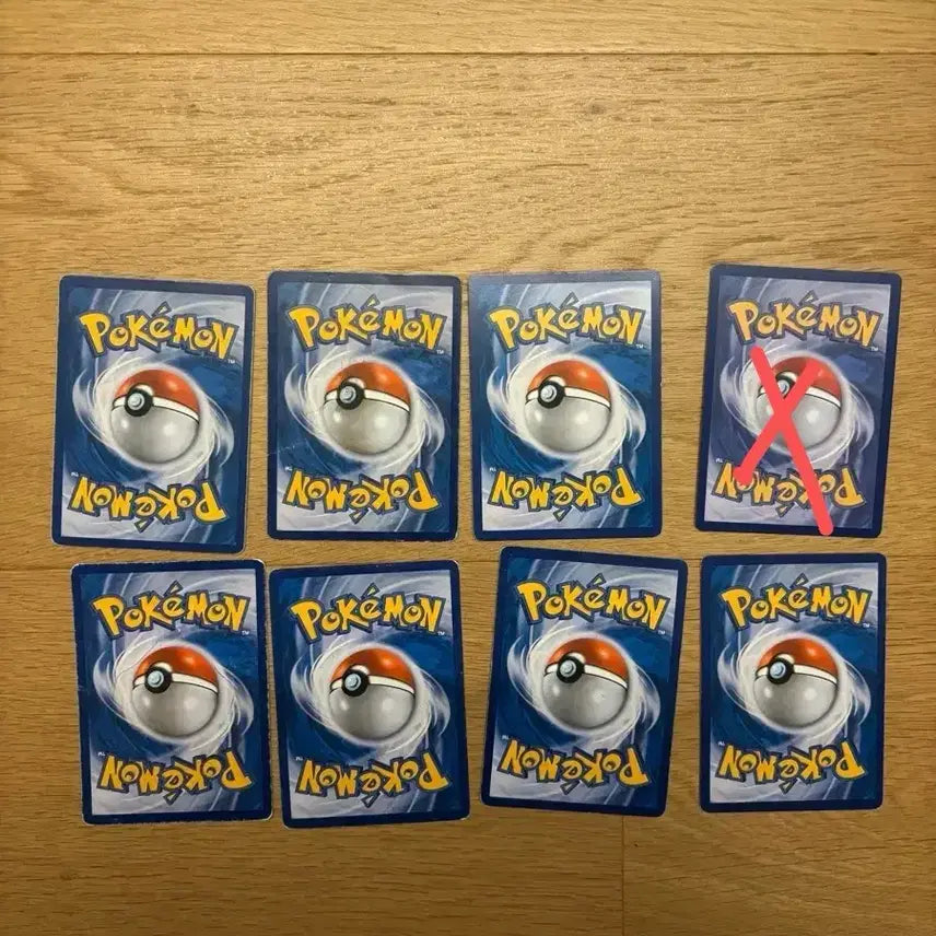 [BUNJANG] Pokemon Card 7-Type Set (EX) / (일괄)포켓몬카드 EX 등등