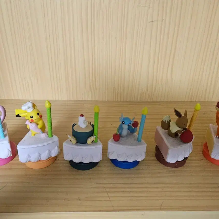 [BUNJANG] Pokemon Cake Figure Set / 포켓몬 케이크 피규어 세트