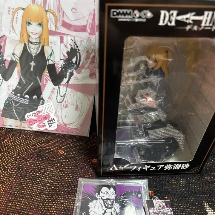 [BUNJANG] Death Note DMM A Prize Misamune &amp; Lower Prize Gacha Bundle (Sealed) / 택포14.5)미개봉 데스노트DMM A상 미사 및 하위상 가챠 일괄