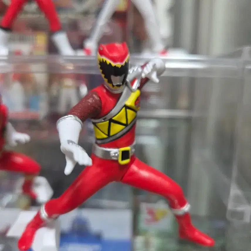 [BUNJANG] Super Sentai Red Series 2 Power Rangers 4 Figure Full Set / 슈퍼전대 레드 2탄 파워레인저 피규어 4종 풀세트