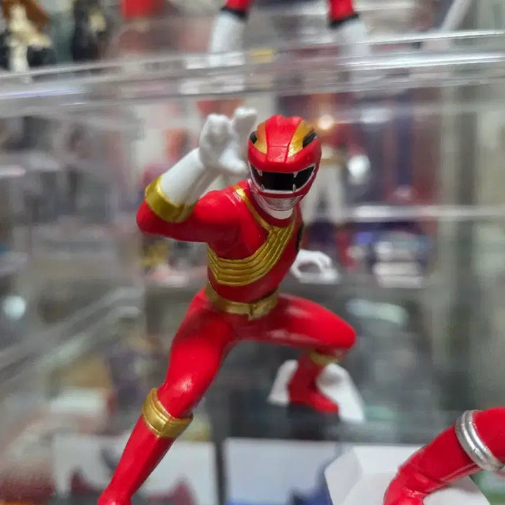 [BUNJANG] Super Sentai Red Series 2 Power Rangers 4 Figure Full Set / 슈퍼전대 레드 2탄 파워레인저 피규어 4종 풀세트
