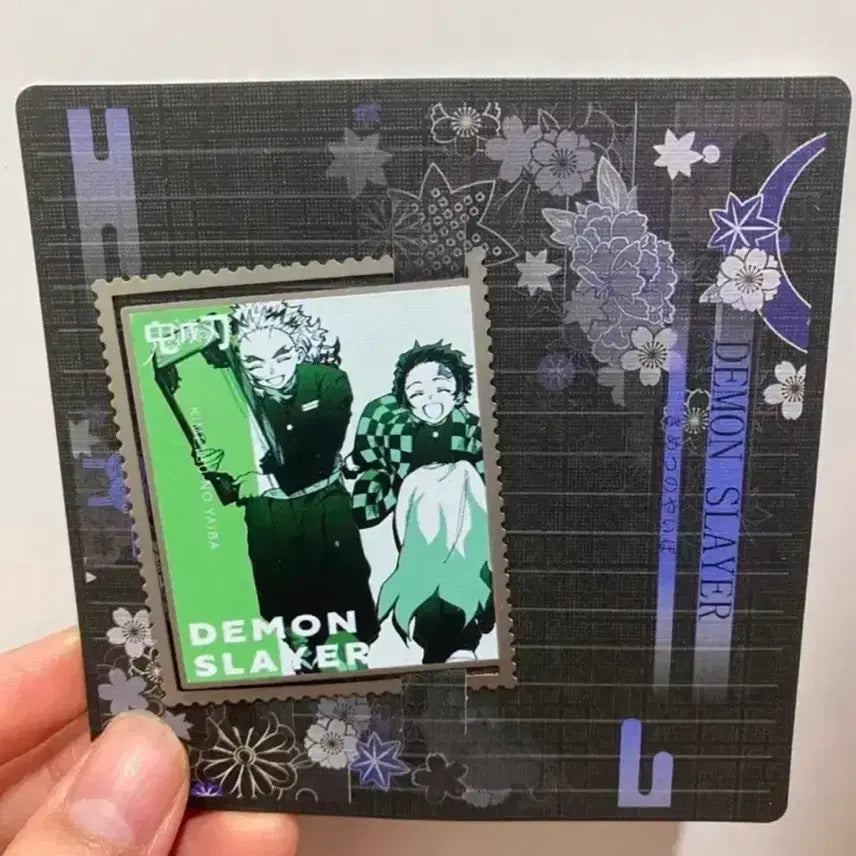 [BUNJANG] Demon Slayer Shikishi Card, Life Four Cuts Stand, Metal Stamp - Rengoku, Tengen / 귀멸의 칼날 색지 카드 인생네컷스탠드 금속 우표 렌고쿠 텐겐
