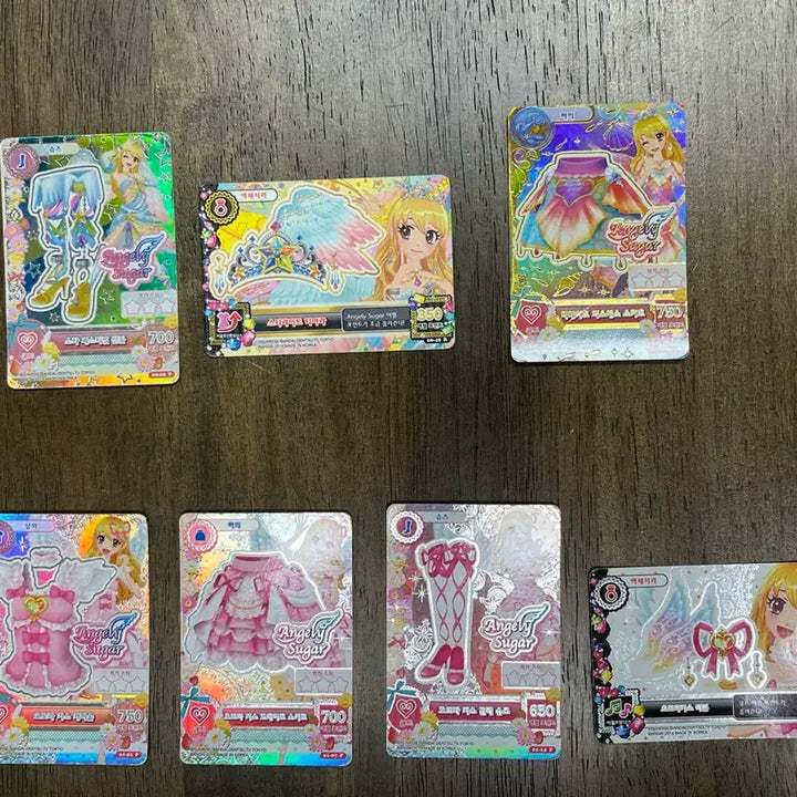 [BUNJANG] Aikatsu! Ichigo Ringo Star Festival Aurora Kiss Card Bundle Set / 아이카츠 아이엠스타 이치고 라임 프레 카드 일괄