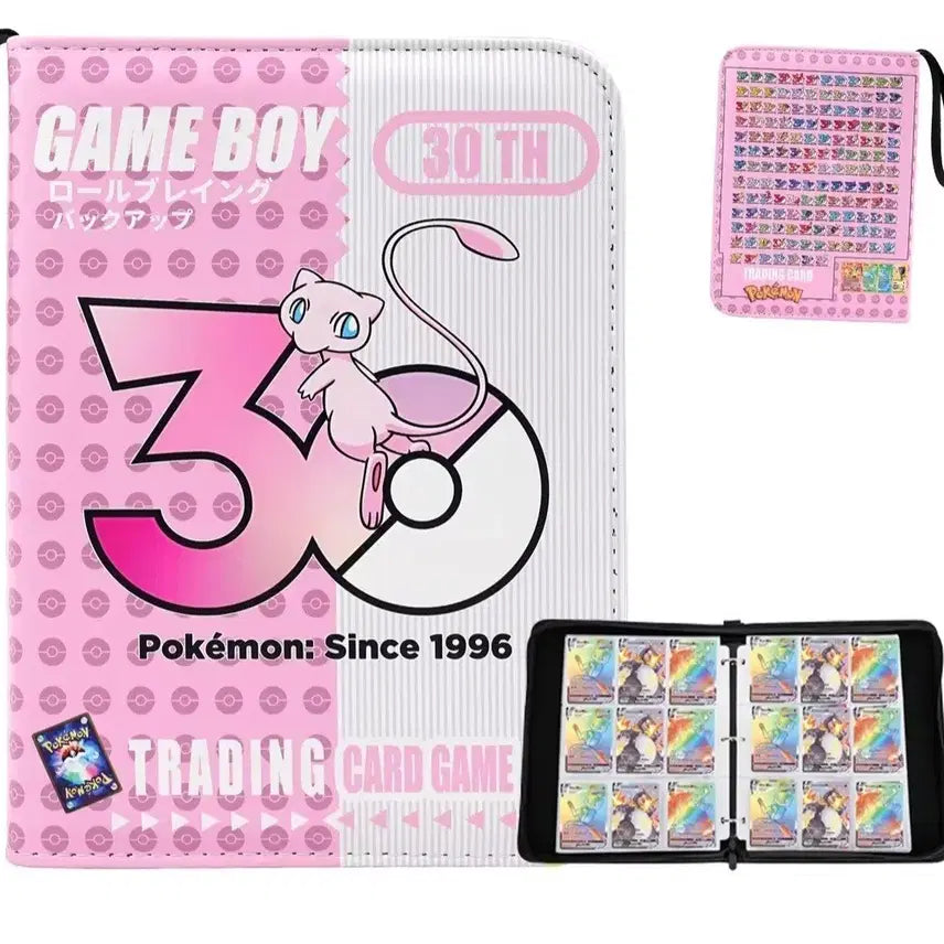 [BUNJANG] Pokemon 30th Anniversary Game Boy Design Card Binder Album / 포켓몬 카드 바인더 앨범