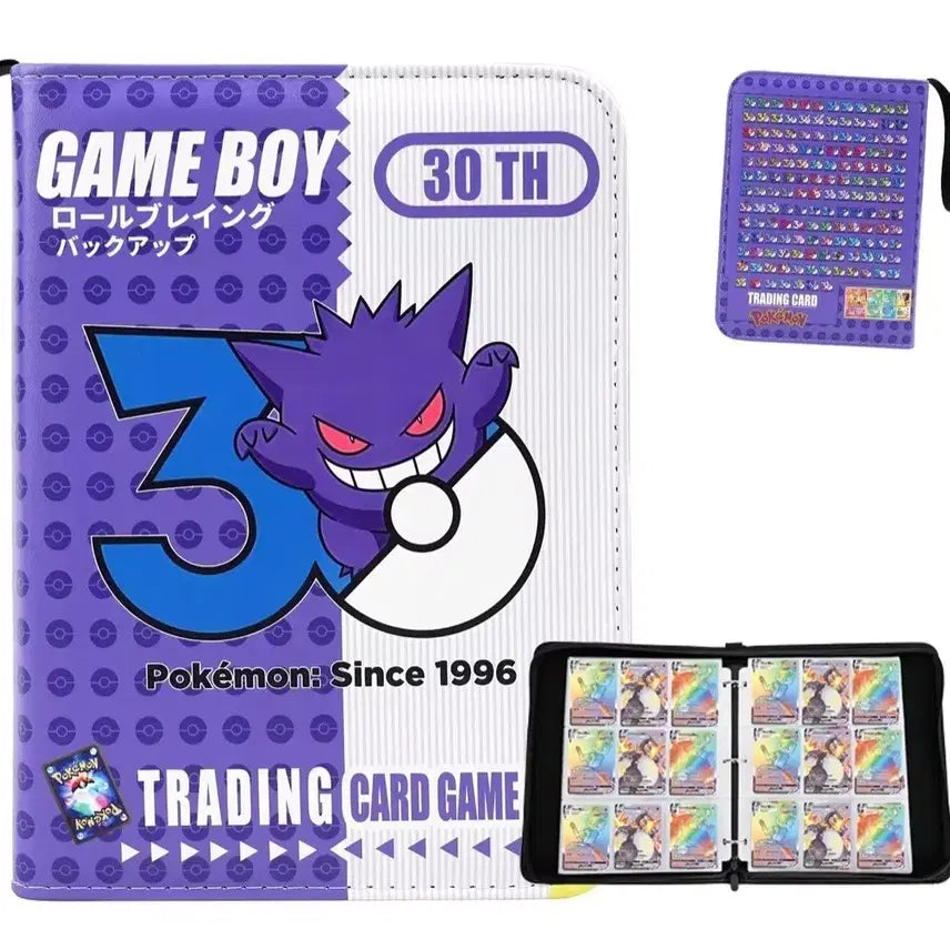 [BUNJANG] Pokemon 30th Anniversary Game Boy Design Card Binder Album / 포켓몬 카드 바인더 앨범
