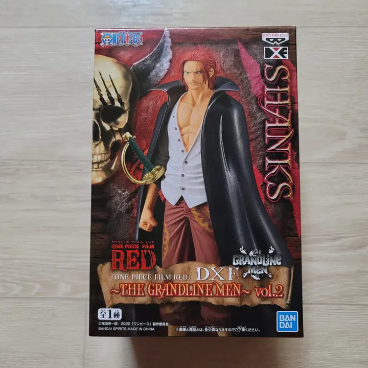 [BUNJANG] One Piece Grandline Men FILM RED Shanks Figure (New, Unsealed) / 신품 미개봉 원피스 피규어 그랜드라인 맨 FILM RED 샹크스