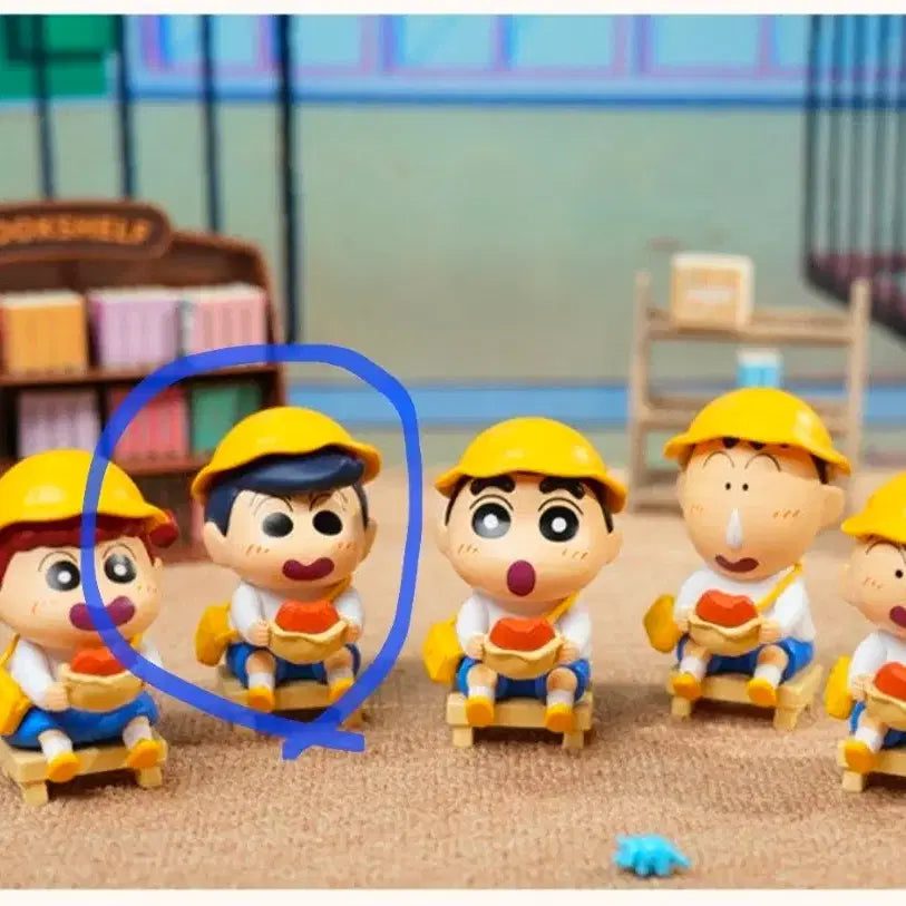 [BUNJANG] Crayon Shin-chan Sunflower Class Series Cheolsu Figure / 짱구 해바라기반 시리즈(철수)