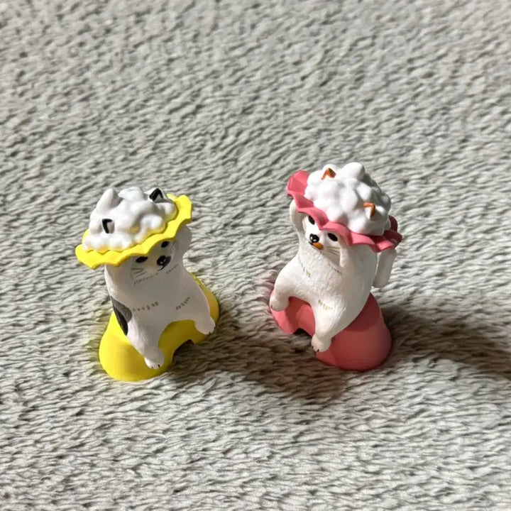 [BUNJANG] Shampooing Cat Gacha Figure / 샴푸하는 고양이 가챠 피규어 목욕 온천 사우나