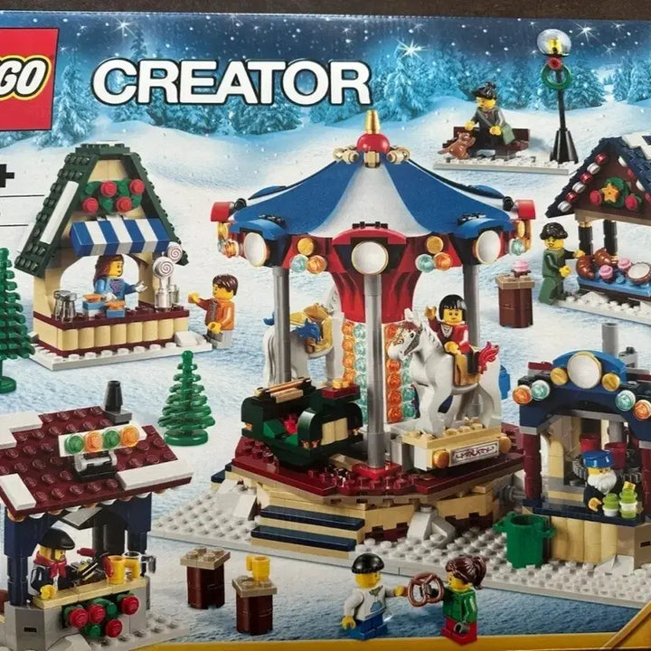 [BUNJANG] LEGO Creator 10235 Winter Village Market / 레고 크리에이터 10235(말 포함)