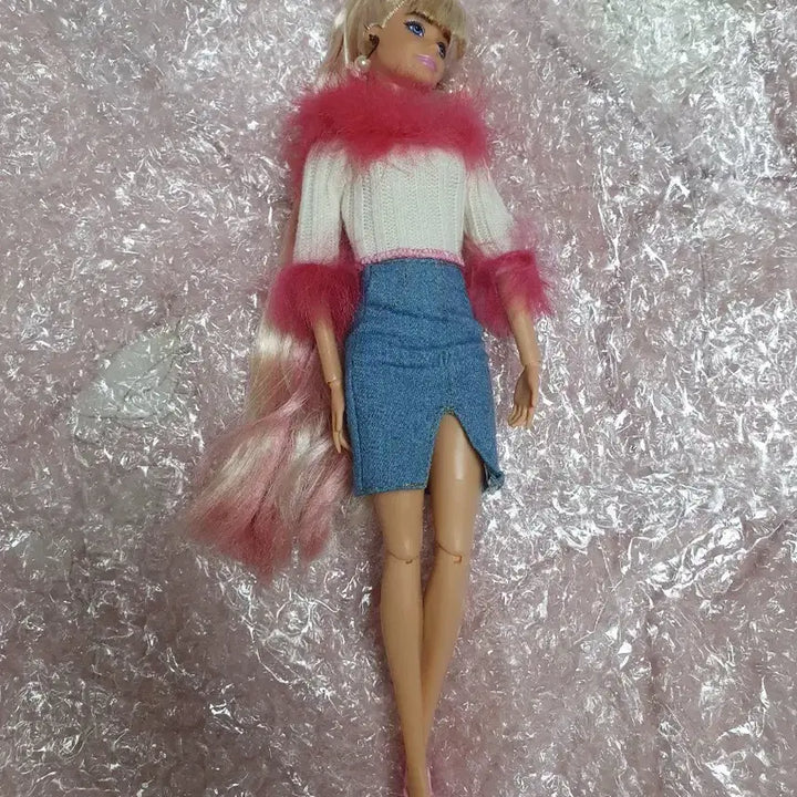 [BUNJANG] Barbie Doll Blonde Ponytail / 금발 포니테일 바비인형