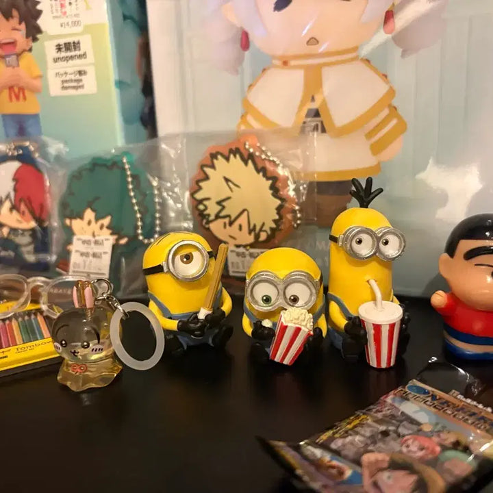 [BUNJANG] Minions Minions Movie Theater Snack Stuart Churros Gachapon Figure / 미니언즈 냠냠 피규어 가챠 스튜어트 츄러스 영화관 간식