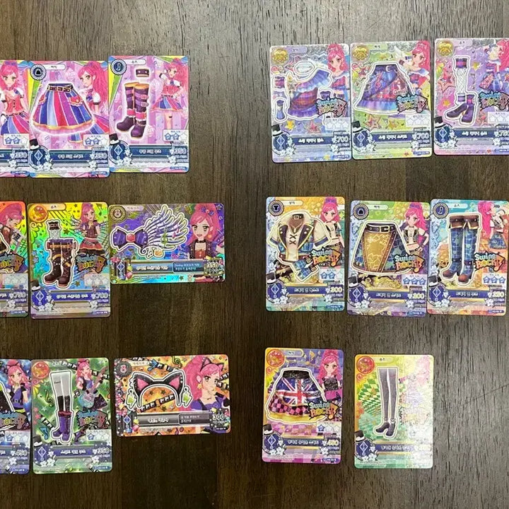 [BUNJANG] Aikatsu! Ichigo Aino Seira "Scorpion" &amp; "Sweet Devil" Full Set Cards / 아이엠스타 아이카츠 세라 세이라 프레카드 일괄