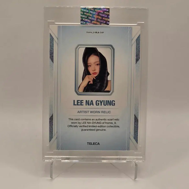 [BUNJANG] fromis_9 Lee Nagyung Worn Scarf Relic Photocard / 테레카 프로미스나인 이나경 실착 스카프 렐릭 50한정 카드
