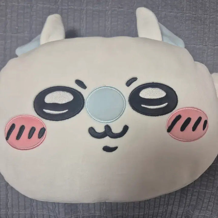 [BUNJANG] Chiikawa Momonga Sleeping Cushion Face Plush Doll / 치이카와 먼작귀 모몽가 핸드워머 낮잠 쿠션 얼굴 인형