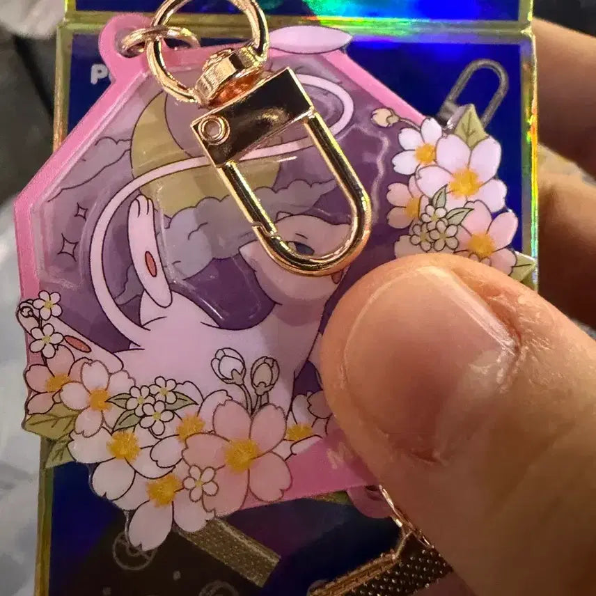 [BUNJANG] Pokemon Diorama Secret Mew Keychain / 포켓몬 디오라마 시크릿 뮤